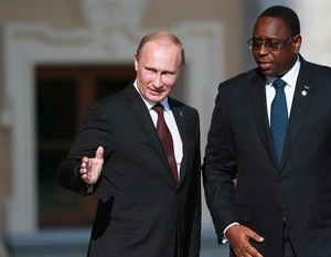 Vladmir Poutine et Macky Sall