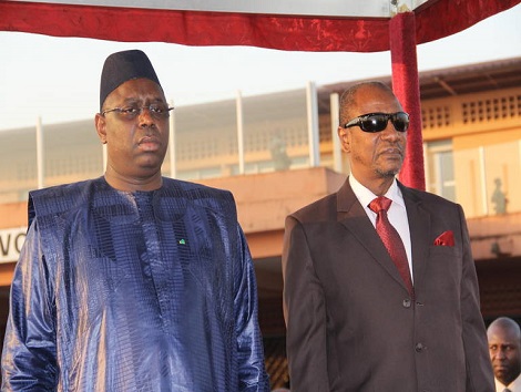 Les présidents Macky Sall et Alpha Condé