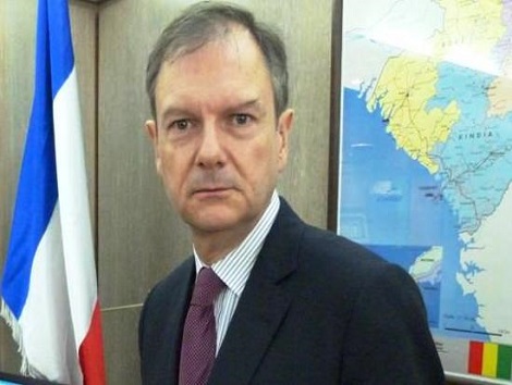 Ambassadeur de France à Conakry, Bertrand Cauchery