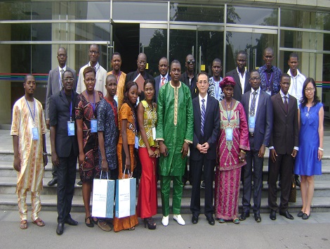 Séminaire de journalistes guinéens à Pékin