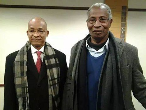 Cellou Dalein et Bah Oury
