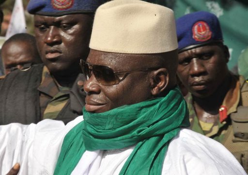 Le président gambien Yaya Jammeh