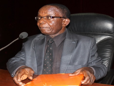 Le président de l'Assemblée Nationale, Claude Kory Kondiano