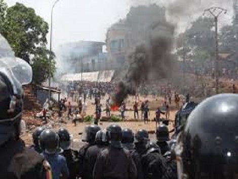 Violences à Conakry,images d'archives