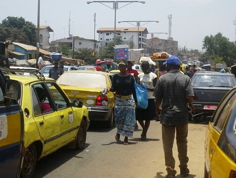 Une rue de Conakry