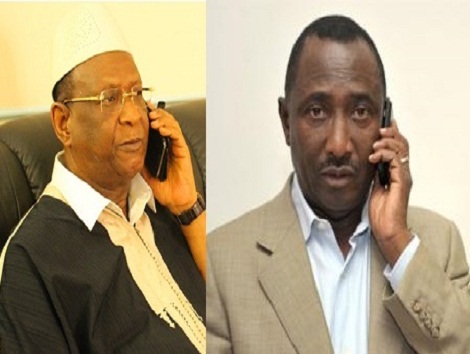 Les deux anciens Premier Ministres,Lansana Kouyaté et Sidya Touré