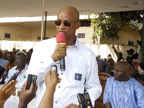 Cellou Dalein Diallo, leader de l'Union des Forces Démocratiques de Guinée