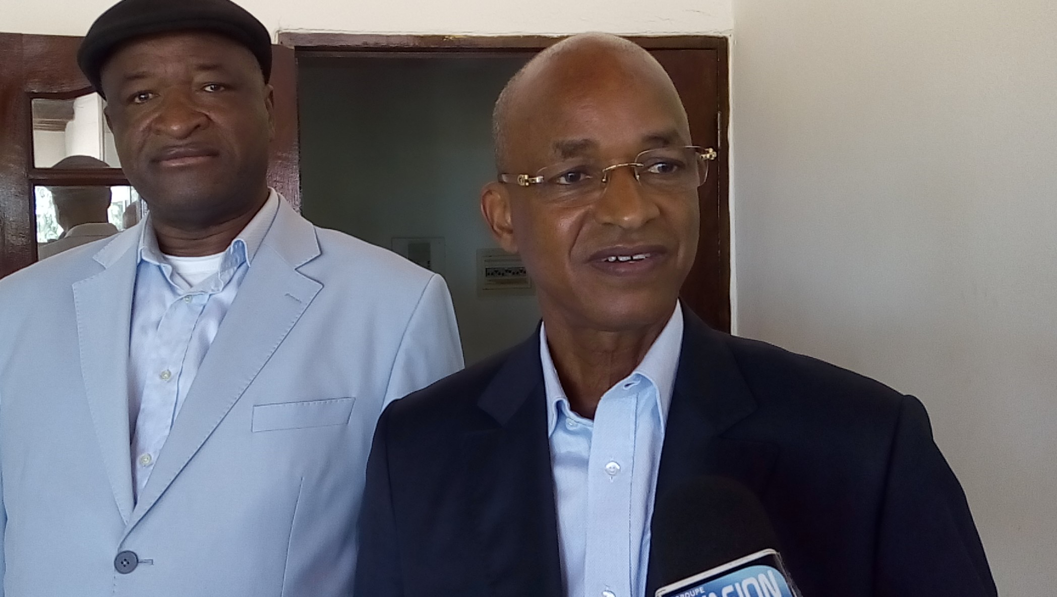 El hadj Mamadou Sylla et Cellou Dalein Diallo     Photo-Africaguinee.com