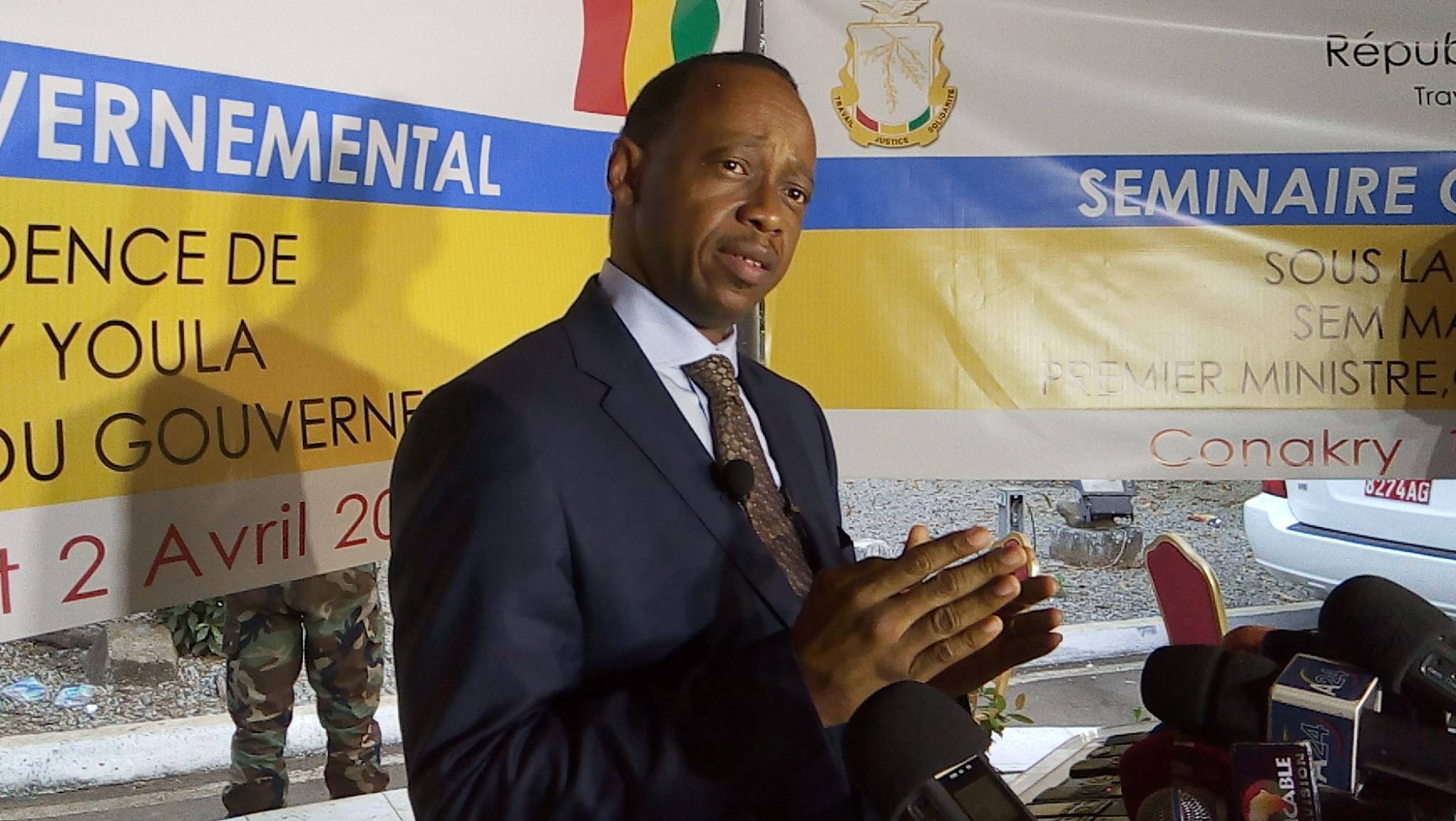 Mamady Youla, Premier Ministre guinéen   Photo-Africaguinee.com