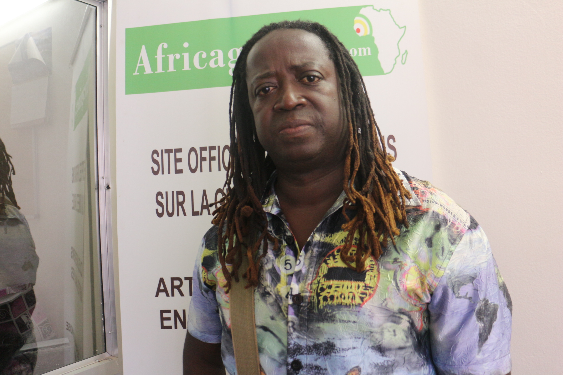 Prince Diabaté dans les locaux d'Africaguinee.com