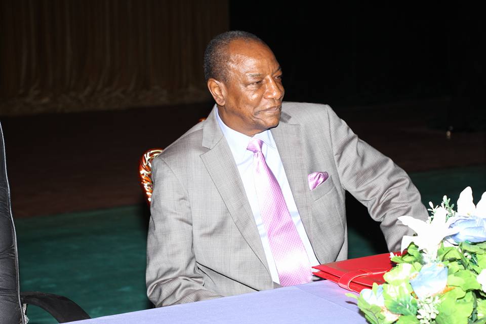 Alpha Condé, Président de la République de Guinée