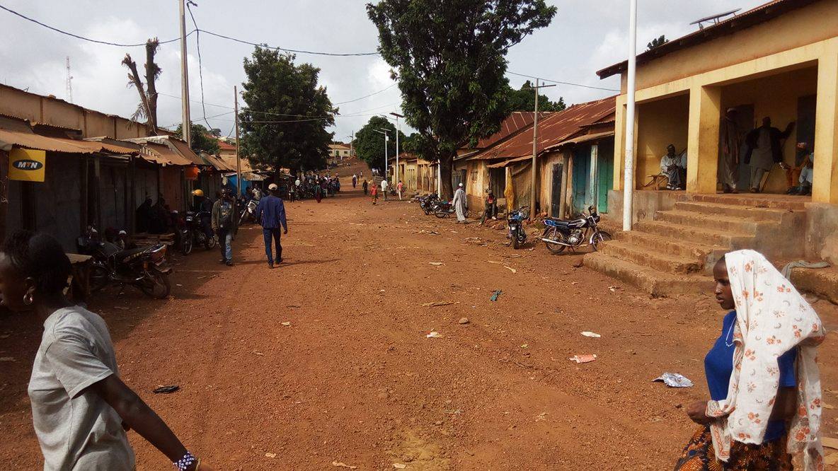 Une ruelle de la commune urbaine de Mali  Photo-Africaguinee.com