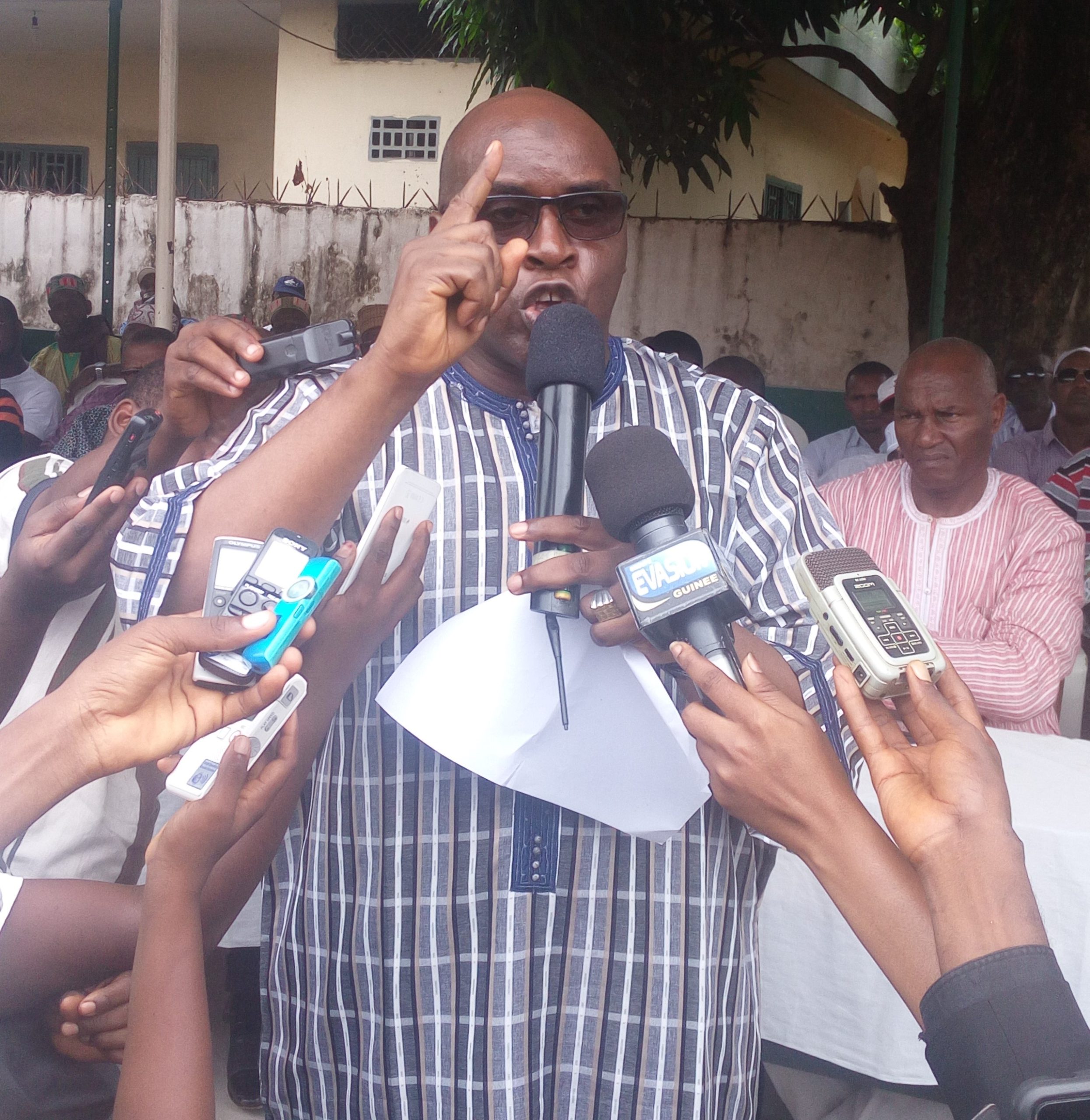 Fodé Oussou Fofana, vice-président de L'UFDG, Photo Africaguinee.com
