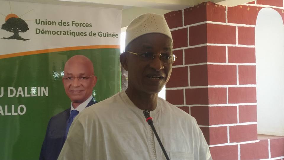 Cellou Dalein Diallo, leader de l'Union des Forces Démocratiques de Guinée