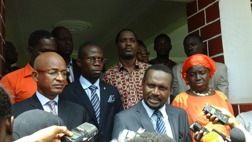Des leaders de l'opposition guinéenne