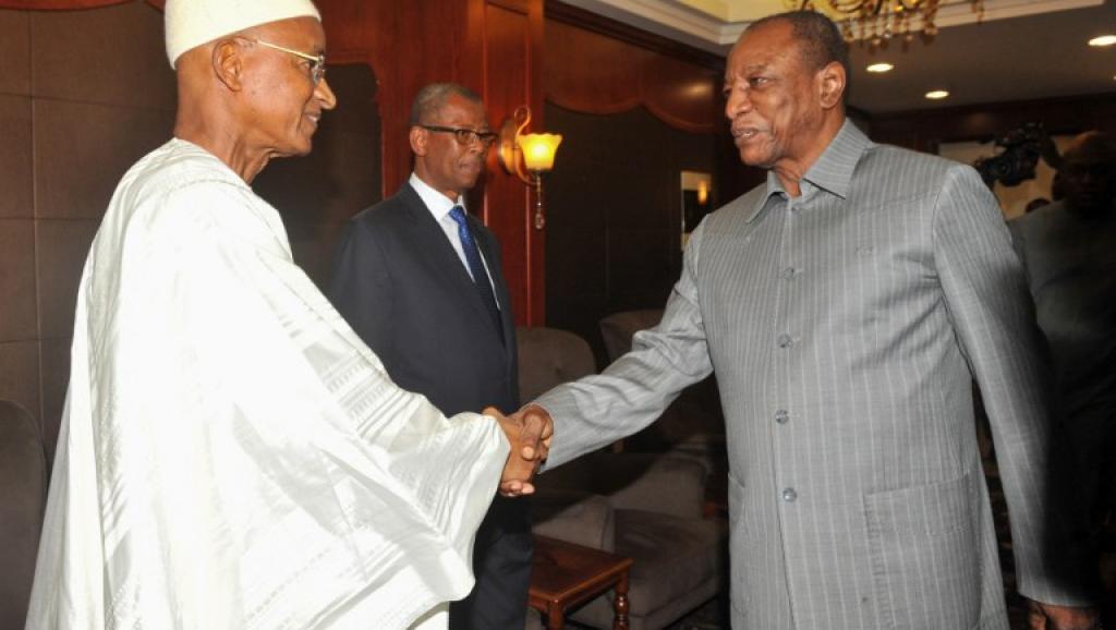 Cellou Dalein Diallo et Alpha Condé