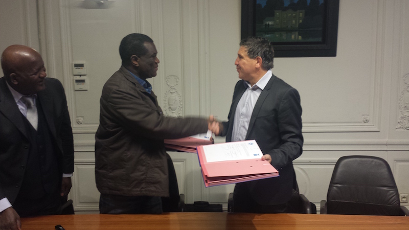 M. Mamadou Diouldé Diallo et M. Philippe Boury