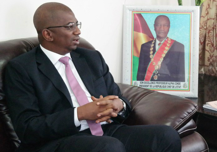 Abdoulaye Magassouba, Ministre guinéen des Mines et de la Géologie