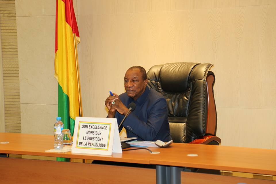 Alpha Condé, Président de la République de Guinée