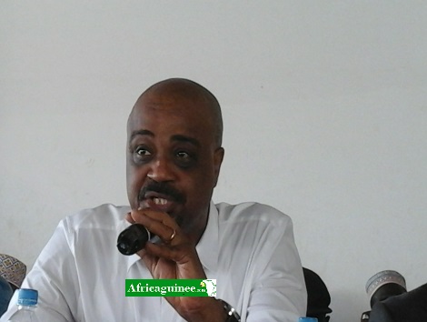 Damantang Albert Camara, Ministre Porte-Parole du Gouvernement guinéen