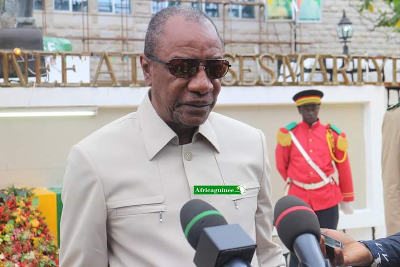 Alpha Condé, Photo Boubacar Diallo,  Africaguinee.com (octobre 2016)