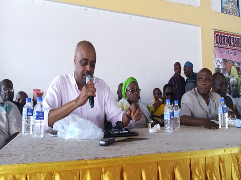 Damantang Albert Camara, Ministre Porte-Parole du Gouvernement guinéen