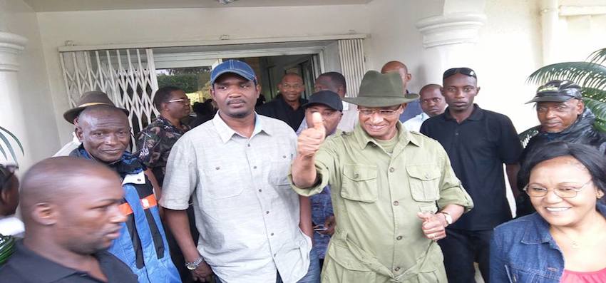 Mouctar Diallo et Cellou Dalein à Conakry