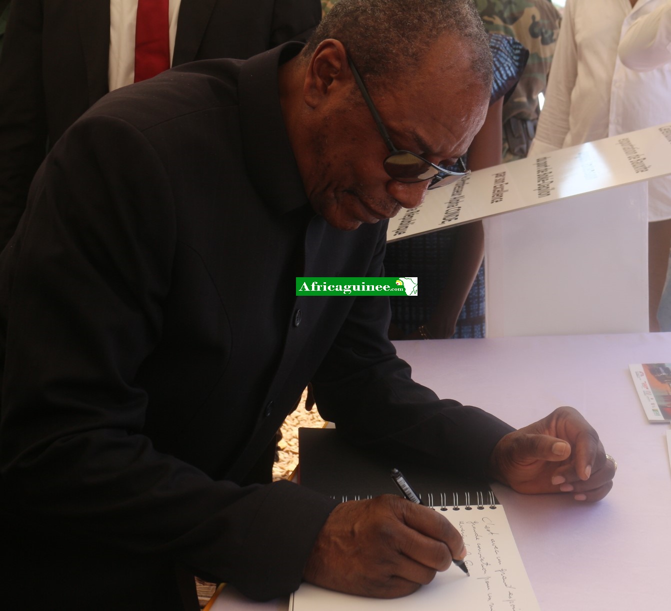 Alpha Condé, Photo Boubacar Diallo Africaguinee.com, octobre 2016