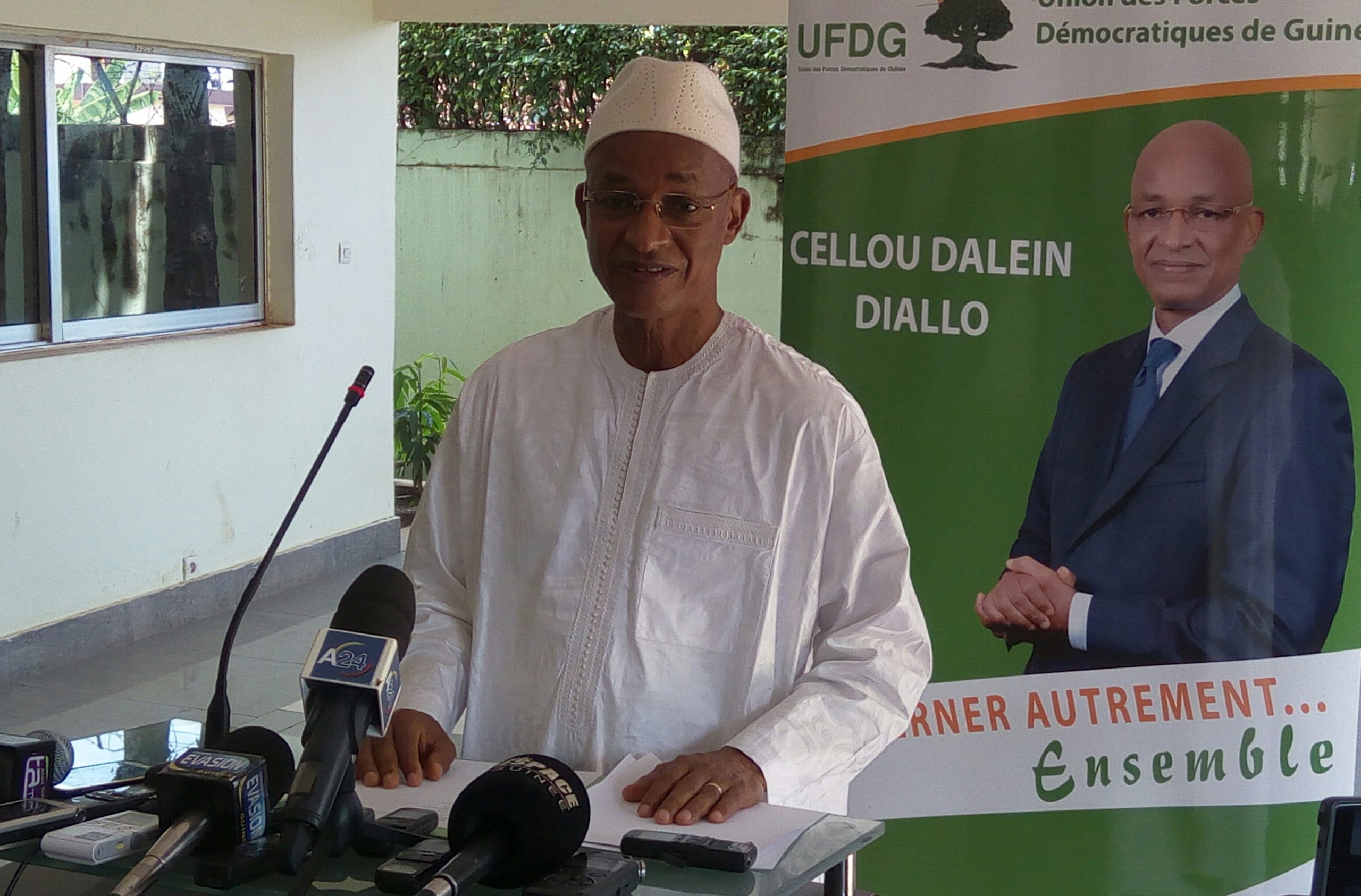 Cellou Dalein Diallo, leader de l'UFDG