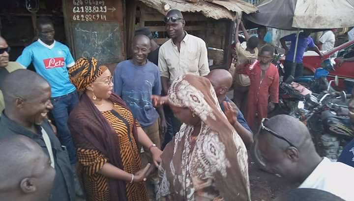 Hadja Halimatou Diallo à la casse de Conakry