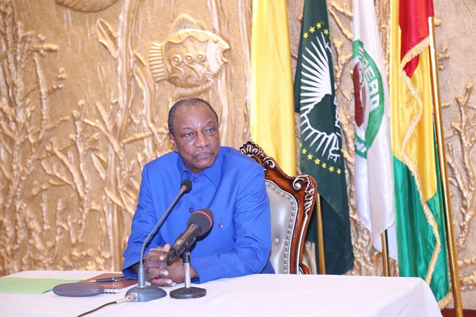 Alpha Condé, Président de la République de Guinée