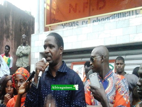 Mouctar Diallo, leader du parti NFD (Guinée)
