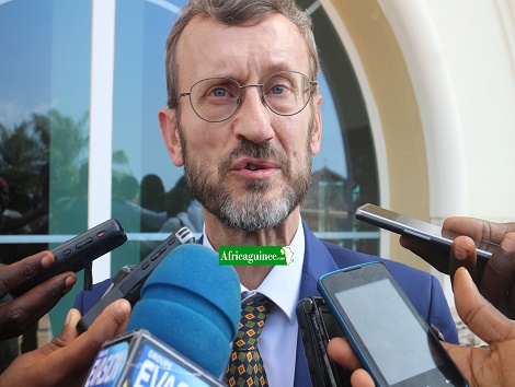 Gerardus Gielen Ambassadeur de l'Union Européenne en Guinée