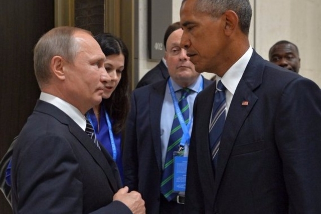 Vladimir Poutine et Barack Obama