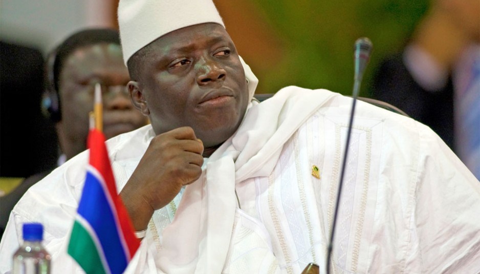 Le président gambien Yaya Jammeh