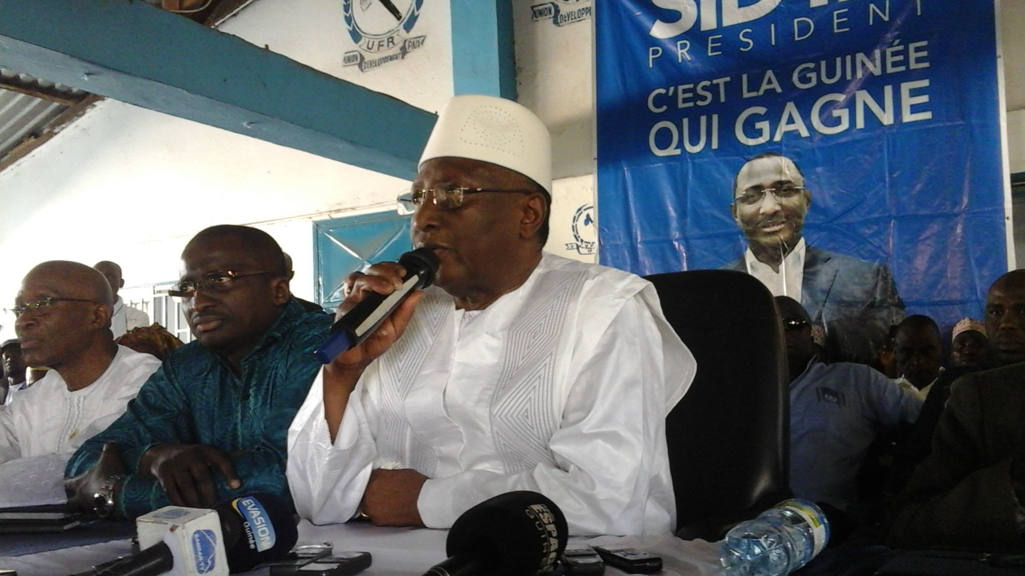 Sidya Touré, leader de l'Union des Forces Républicaines