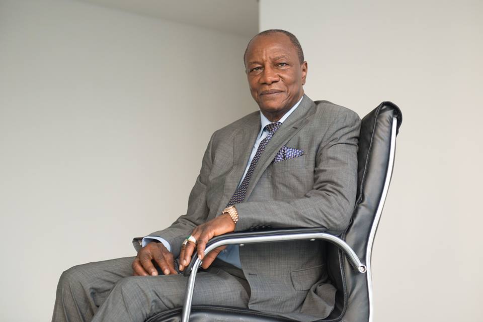 Le président guinéen Alpha Condé-Africaguinee.com