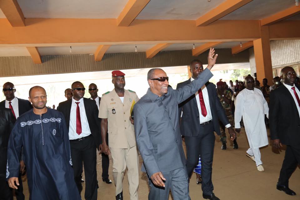 Alpha Condé, Président de la République de Guinée