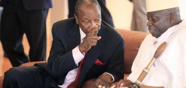 Alpha Condé et Yahya Jammeh