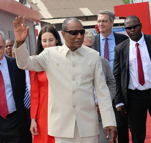 Alpha Condé, Président de la République de Guinée