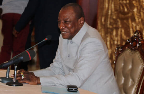 Alpha Condé, Président de la République de Guinée