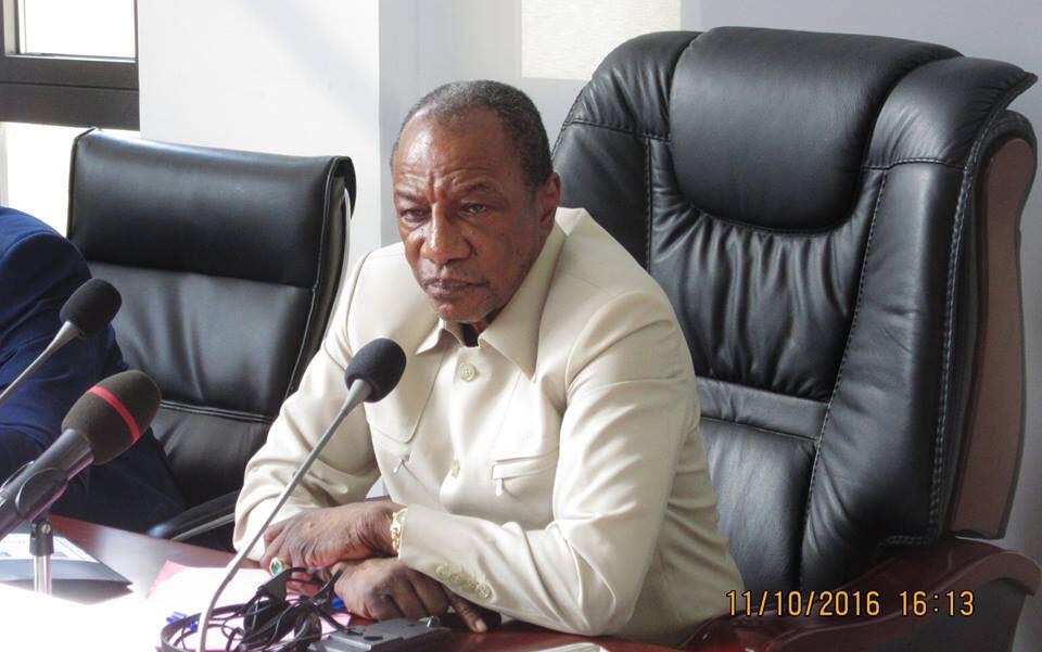 Alpha Condé, Président de la République de Guinée