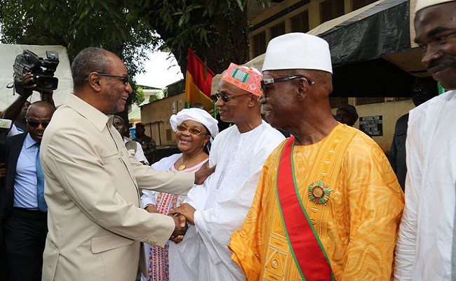 Alpha Condé et Cellou Dalein Diallo