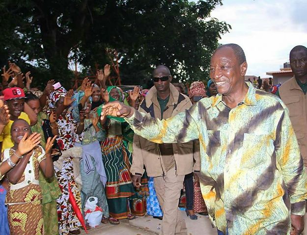 Alpha Condé, Président de la République de Guinée