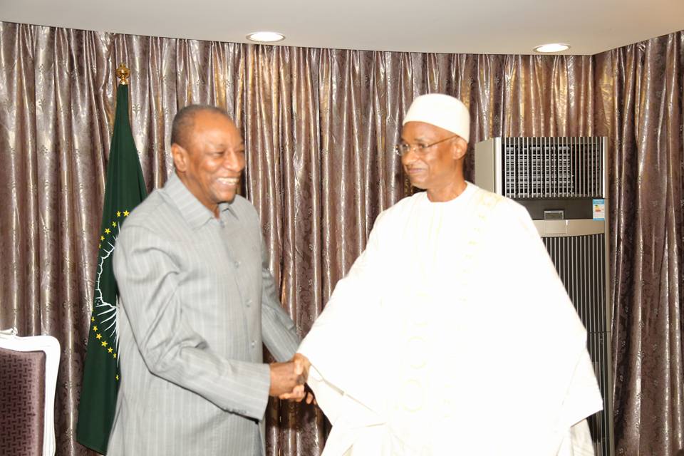 Alpha Condé et Cellou Dalein Diallo