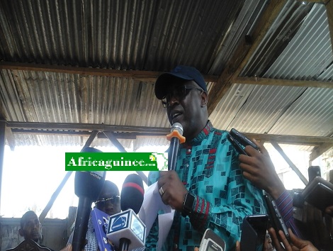 Fodé Oussou Fofana, vice-président de l'Union des Forces Démocratiques de Guinée