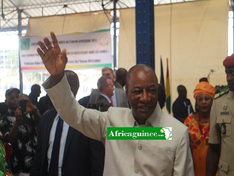 Alpha Condé, Président de la République de Guinée