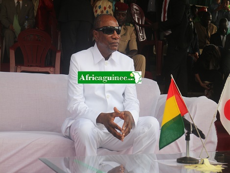 Alpha Condé, ¨Photo Boubacar Diallo, Africaguinee.com Juin 2017