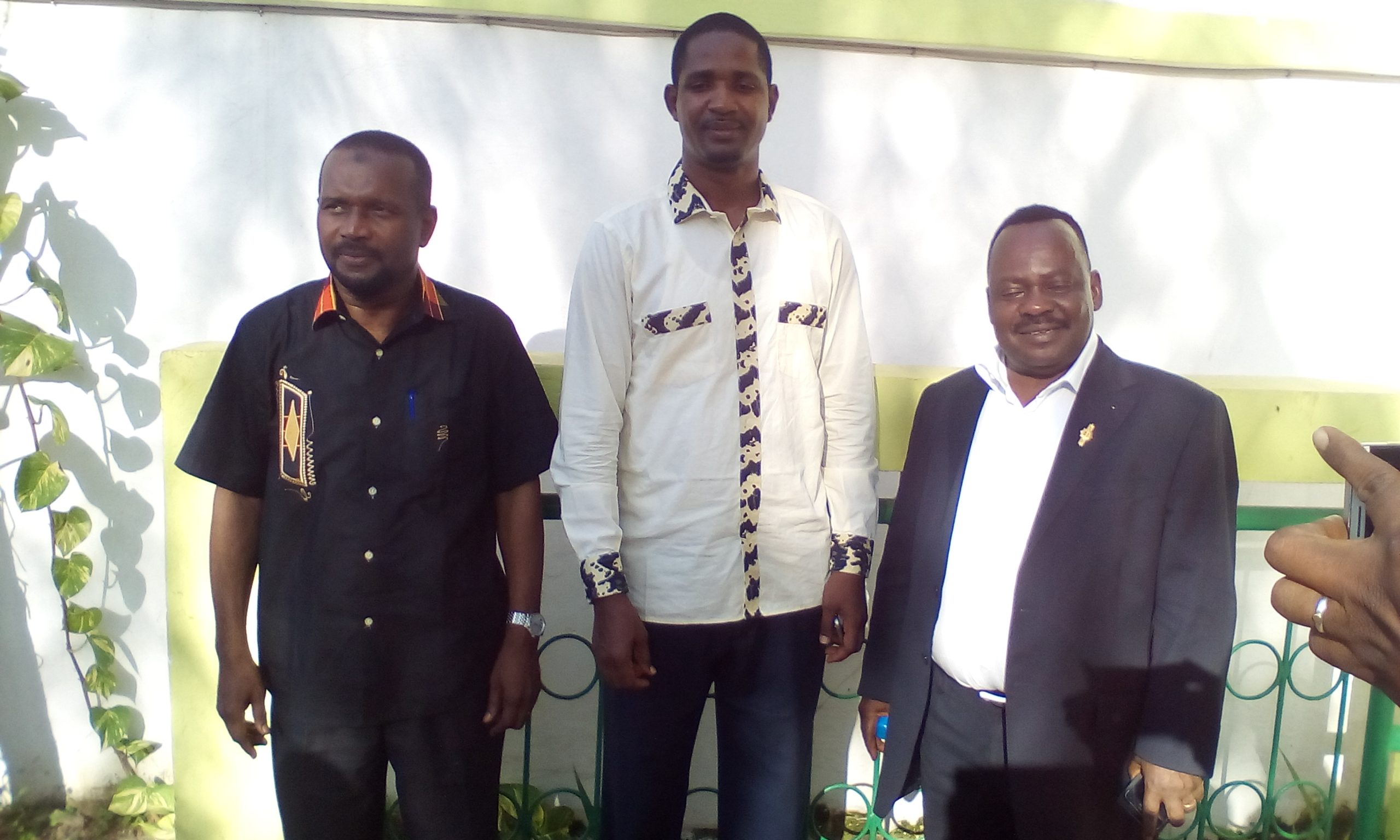 Aboubacar Sylla, Mouctar Diallo et Jean Marc Teliano