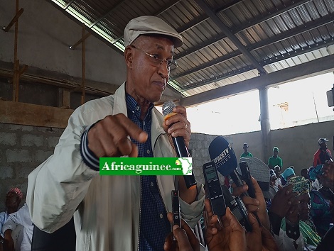 Cellou Dalein Diallo, leader de l'Union des Forces Démocratiques de Guinée